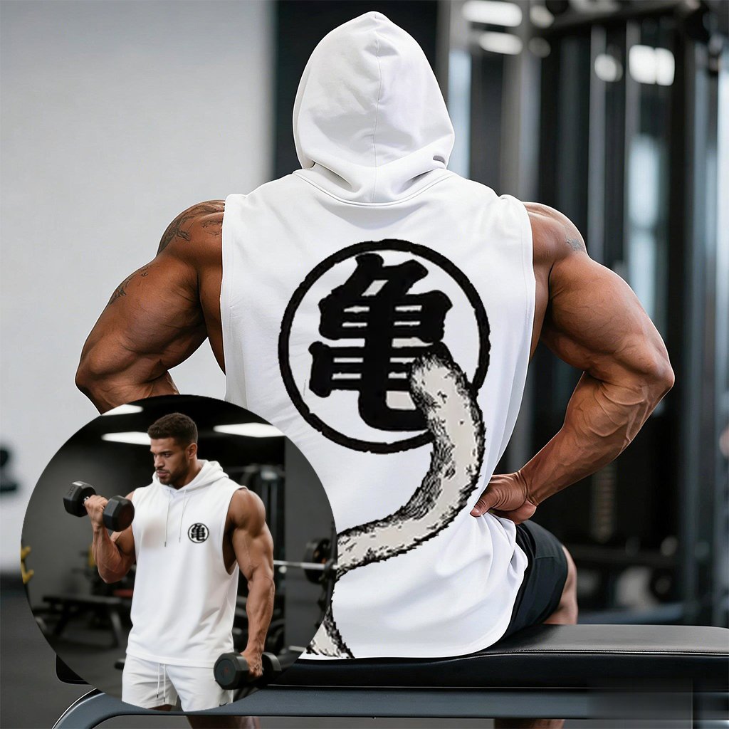 Streetwear Brand Y2K - Мужская майка-безрукавка Dragon Ball 2026: оверсайз,