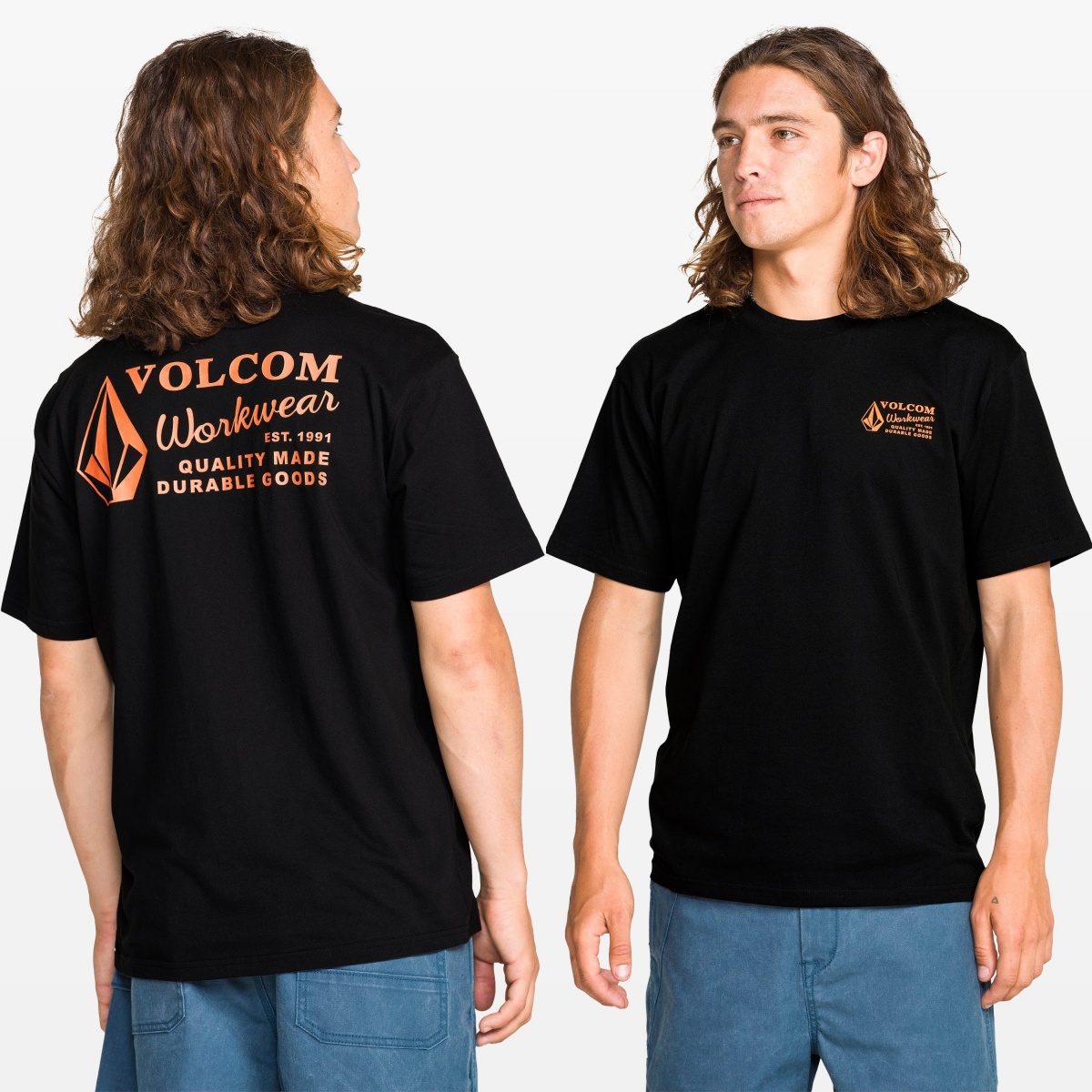 Streetwear Brand Trends - Футболка Workwear Volcom Outdoor Extreme Sports,
