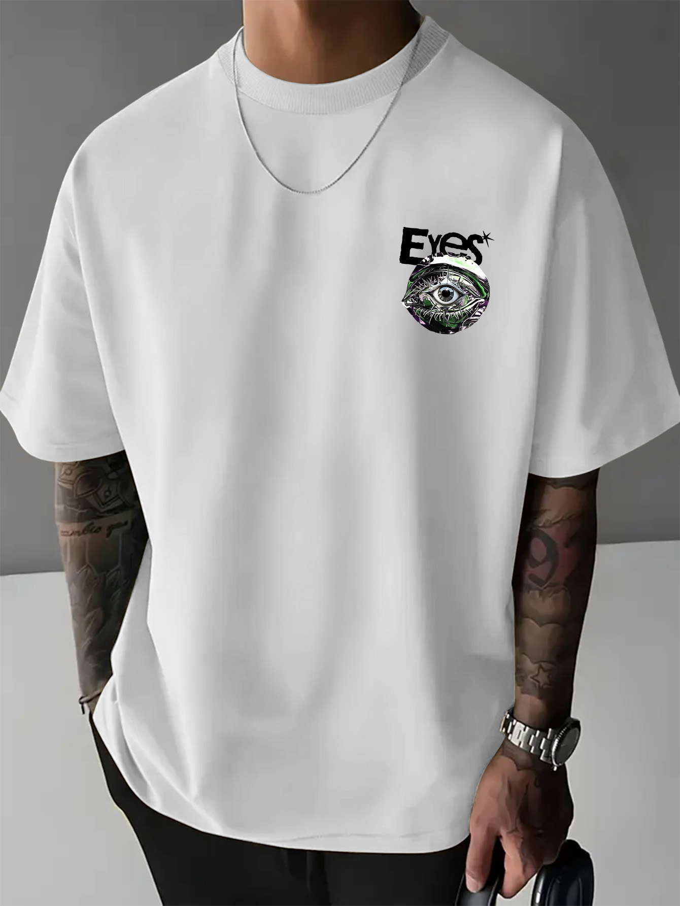 Мужская оверсайз футболка в го – обзор и цена Streetwear Brand With Eye