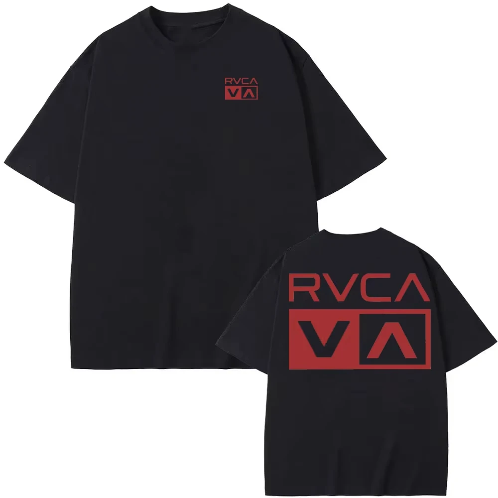 Футболка RVCA, черная, летняя, – обзор и цена Streetwear Brand Top