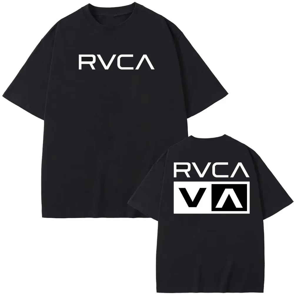 Футболка RVCA, черная, летняя, – обзор и цена Streetwear Brand Top